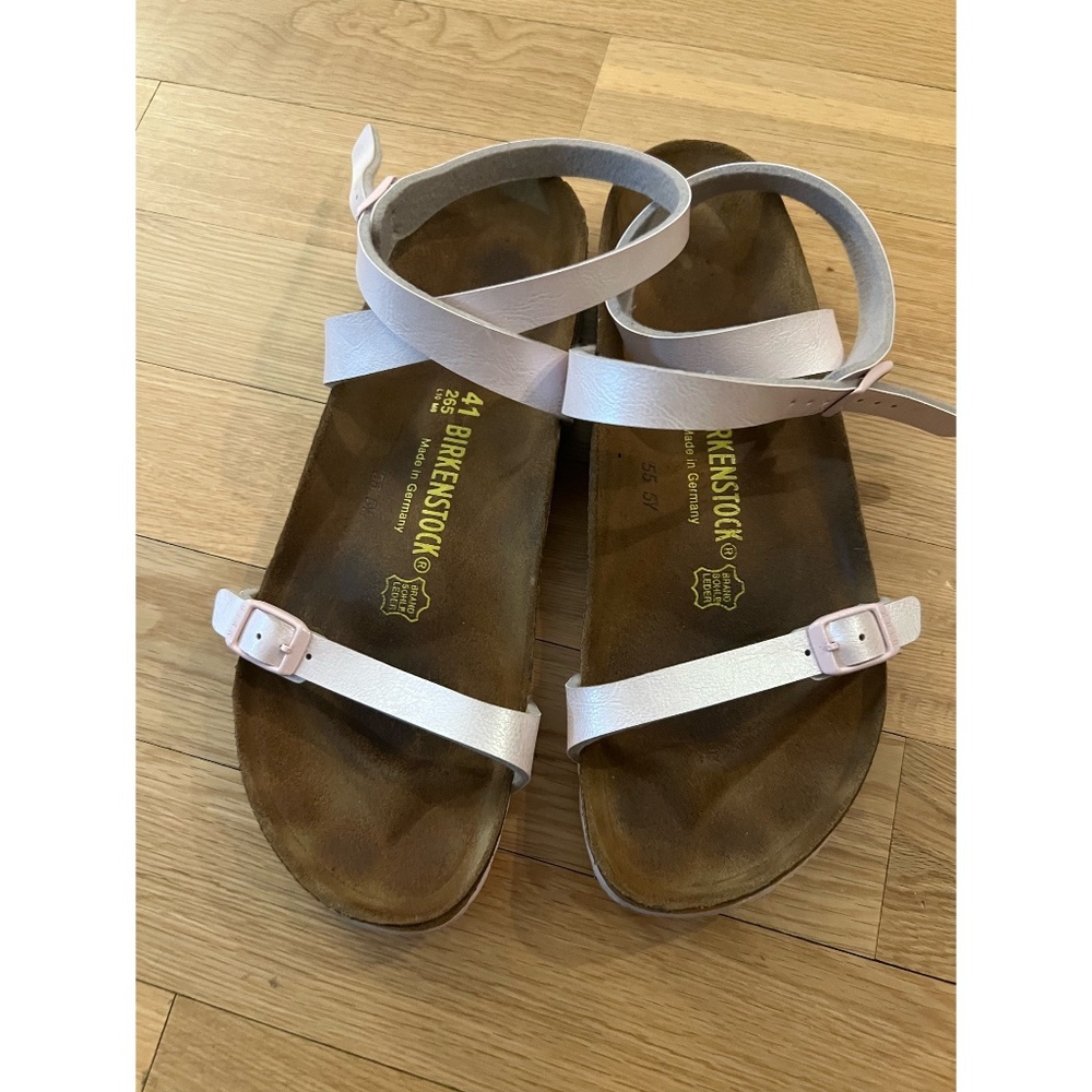 Birkenstock Daloa pearly pink sandals size 41